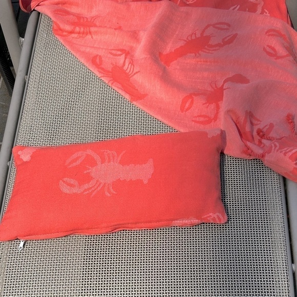 Friends TV Show Phoebe YOU ARE MY LOBSTER Pillow Lobster Embroidery Handmade NEW - Picture 6 of 16